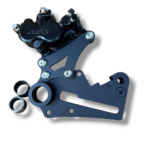 Dual brake caliper - caliper, bracket